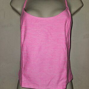 Victoria's Secret Flow On Point Tank Neon Peony/Ballet Marled size XL NWT